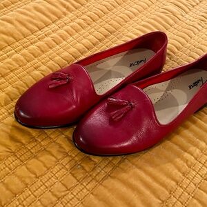 Trotters - Flats - Red - Size 12 Wide